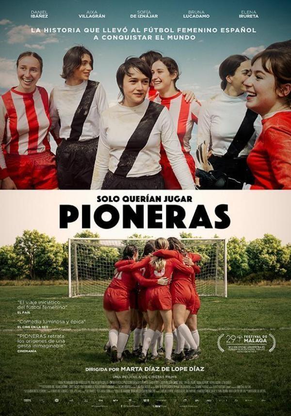 Caratula PIONERAS. SOLO QUERÍAN JUGAR